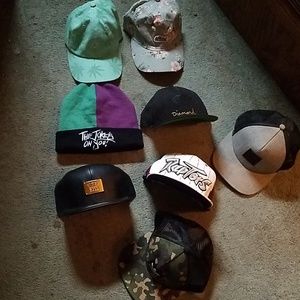 $10 a hat or $45 for all of'em.